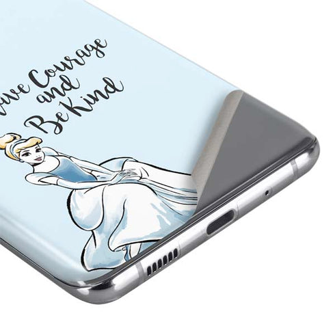 Disney Princess Cinderella Have Courage and Be Kind Art Galaxy S20 Ultra 5G Skin